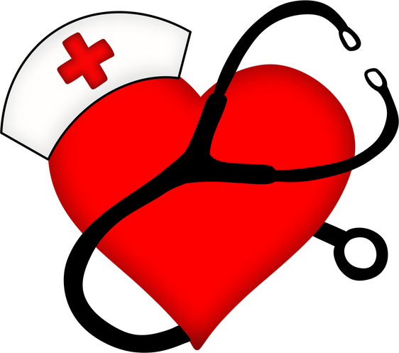 Heart with a Nurse Cap