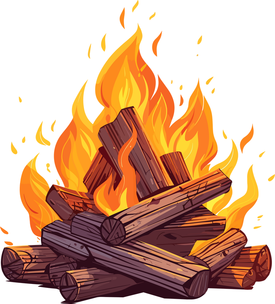 Bonfire Illustration